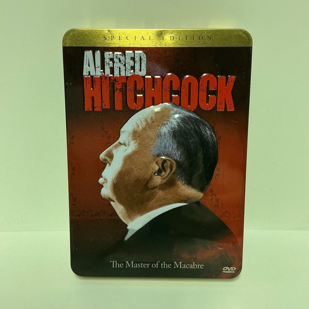 Alfred Hitchcock Special Edition DVD Tin Collector Box 3 Disc Set